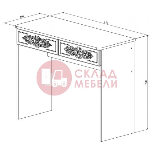  Стол туалетный ТС-25 Compass в Симферополе Крыму