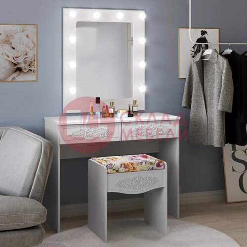  Туалетный стол с зеркалом ТСН-4 Compass в Симферополе Крыму