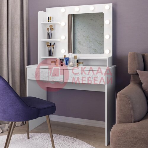  Туалетный стол с зеркалом ТСН-5 Compass в Симферополе Крыму