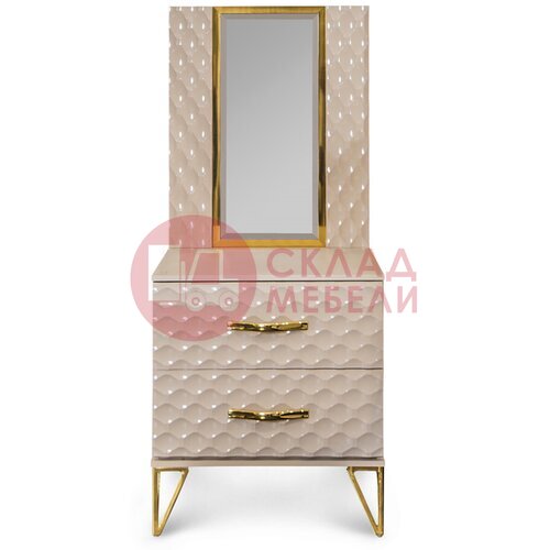  Тумба прикроватная с зеркалом Лара Эра-мебель в Симферополе Крыму