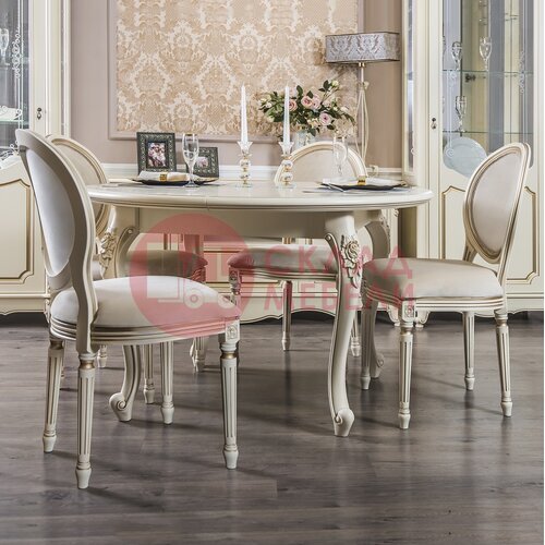  Стол обеденный круглый Мона Лиза Эра-мебель в Симферополе Крыму