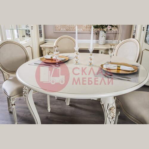  Стол обеденный круглый Мона Лиза Эра-мебель в Симферополе Крыму