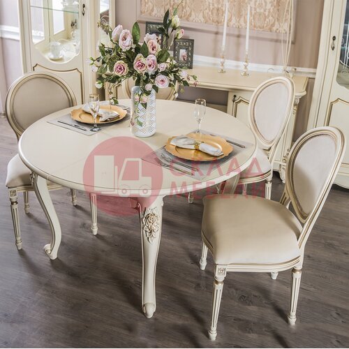  Стол обеденный круглый Мона Лиза Эра-мебель в Симферополе Крыму