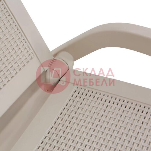  Шезлонг Капри плетенный Garden story в Симферополе Крыму