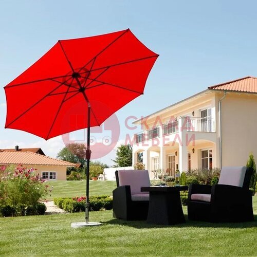  Зонт бордовый Garden story в Симферополе Крыму