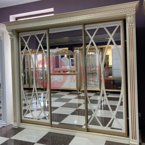  Шкаф-купе Классик Овал 3Д МэриМебель в Симферополе Крыму