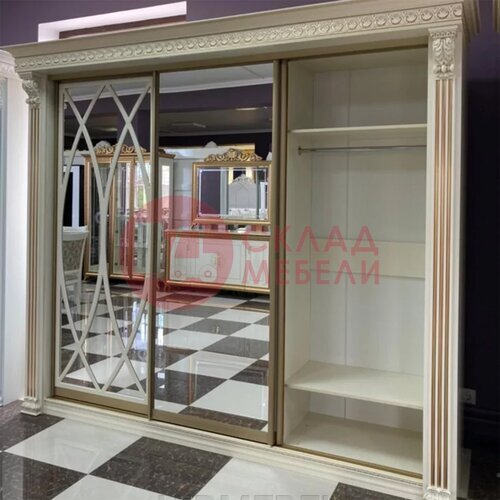  Шкаф-купе Классик Овал 8 3Д МэриМебель в Симферополе Крыму