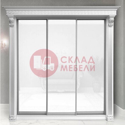  Шкаф-купе Классик Лакобель 3Д МэриМебель в Симферополе Крыму