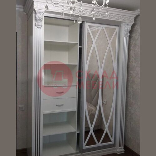  Шкаф-купе Классик Овал МэриМебель в Симферополе Крыму