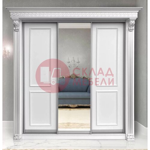  Шкаф-купе Классик Рамка5 3Д МэриМебель в Симферополе Крыму