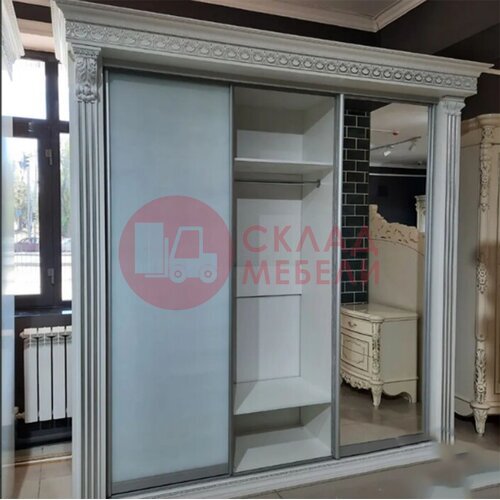  Шкаф-купе Классик Лакобель 3Д МэриМебель в Симферополе Крыму