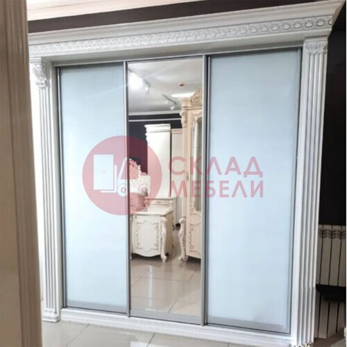  Шкаф-купе Классик Лакобель 3Д МэриМебель в Симферополе Крыму