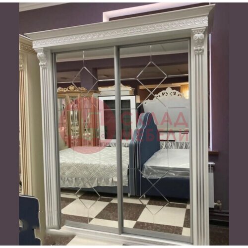  Шкаф-купе Классик Геометрия МэриМебель в Симферополе Крыму