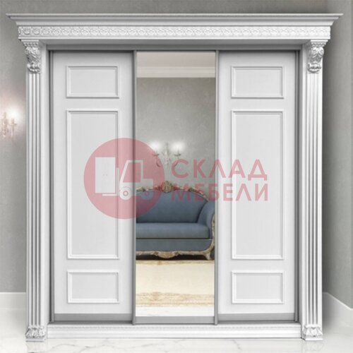  Шкаф-купе Классик Рамка6 3Д МэриМебель в Симферополе Крыму
