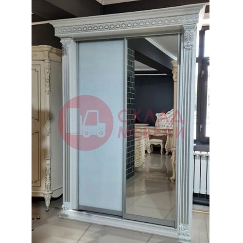  Шкаф-купе Классик лакобель 9-10 МэриМебель в Симферополе Крыму