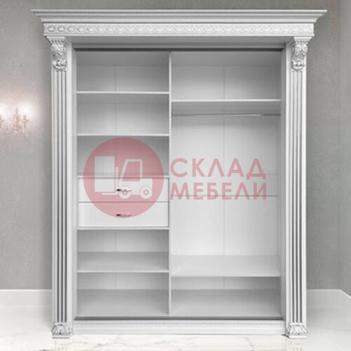  Шкаф-купе Классик лакобель 9-10 МэриМебель в Симферополе Крыму