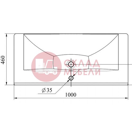  Тумба напольная TRES 100 Avanti в Симферополе Крыму