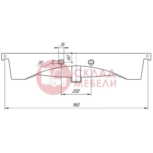  Тумба напольная TRES 100 Avanti в Симферополе Крыму