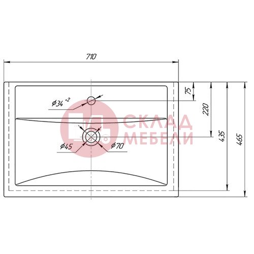  Тумба напольная TRES 70/1|TRES 80/1 Avanti в Симферополе Крыму