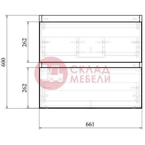  Тумба подвесная TRES 70/80/90/100 Avanti в Симферополе Крыму