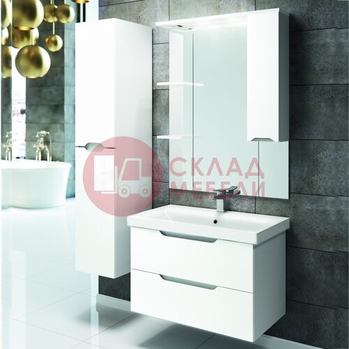  Зеркальный шкаф UNO 80 R/L Avanti в Симферополе Крыму