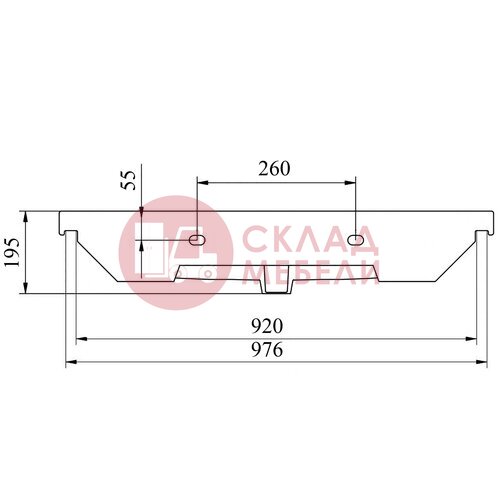  Тумба напольная TRES 100 Avanti в Симферополе Крыму