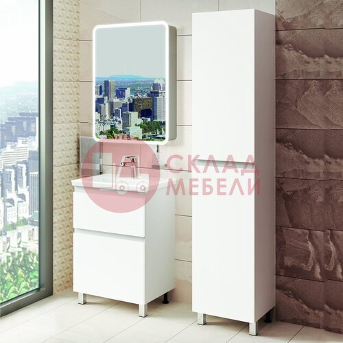  Шкаф зеркальный с подсветкой Avanti в Симферополе Крыму