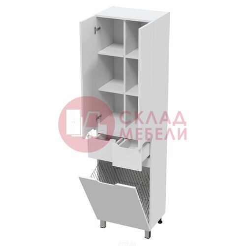  Пенал напольный UNO50 с корзиной Avanti в Симферополе Крыму