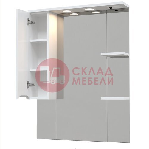  Зеркальный шкаф UNO 80 R/L Avanti в Симферополе Крыму