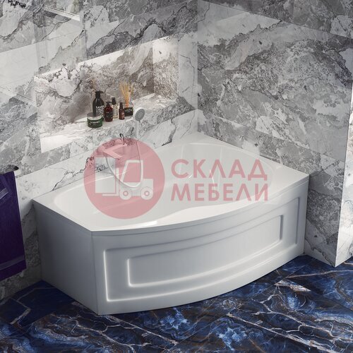  Ванна Колумб 1500*1050 L/R Avanti в Симферополе Крыму