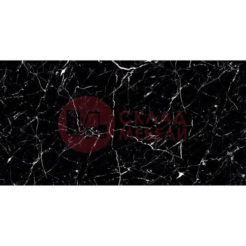  Столешница-керамогранит глянец Black Marble Cube Ceramica в Симферополе Крыму