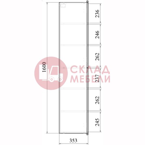  Пенал подвесной Лагуна 35 Avanti в Симферополе Крыму