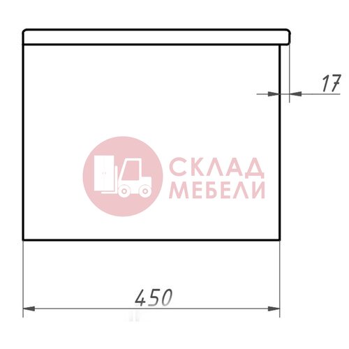  Тумба подвесная Нео Bianca 80/100 под раковину Avanti в Симферополе Крыму