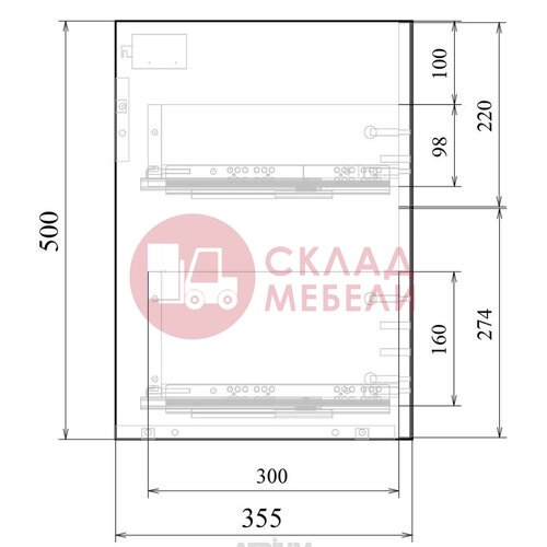  Тумба подвесная Quattro 80/100 под раковину Avanti в Симферополе Крыму