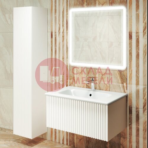  Тумба подвесная Нео Bianca 80/100 под раковину Avanti в Симферополе Крыму