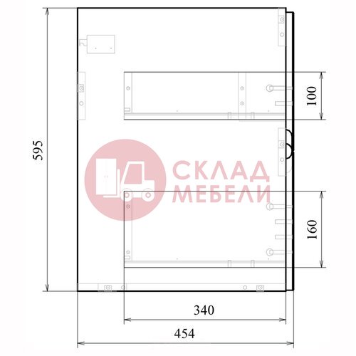  Тумба подвесная Линда 80/100 под раковину Avanti в Симферополе Крыму