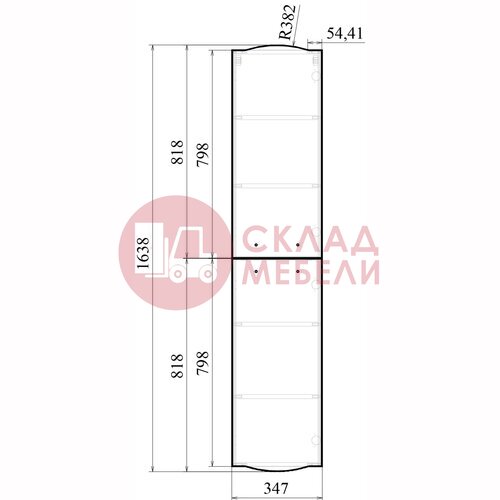  Пенал подвесной Лагуна 35 Avanti в Симферополе Крыму