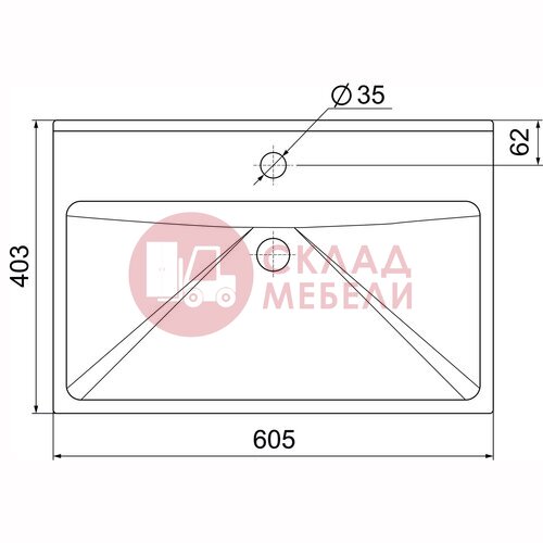  Тумба напольная Линда 60/70 Avanti в Симферополе Крыму