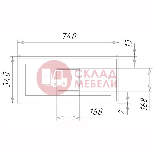  Тумба подвесная Элеганта 80/90/100 Bianca под раковину Avanti в Симферополе Крыму