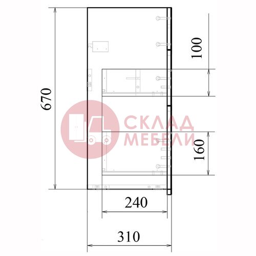  Тумба подвесная Лагуна 65/75/85/105 Avanti в Симферополе Крыму