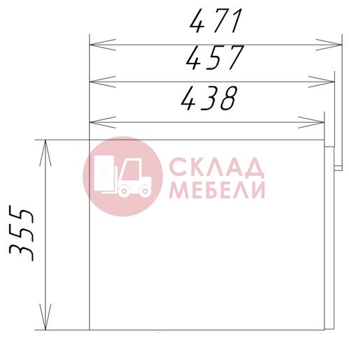  Тумба подвесная Нова 80/90/100 Bianco под раковину Avanti в Симферополе Крыму