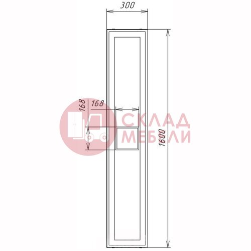  Пенал Элеганта Bianco 30 Avanti в Симферополе Крыму