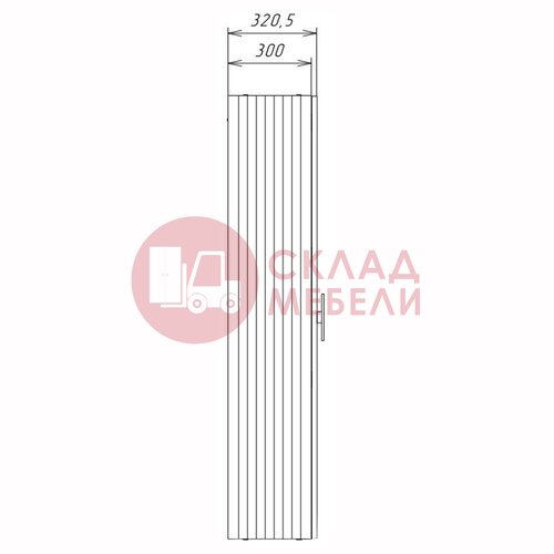  Пенал Элеганта Bianco 30 Avanti в Симферополе Крыму