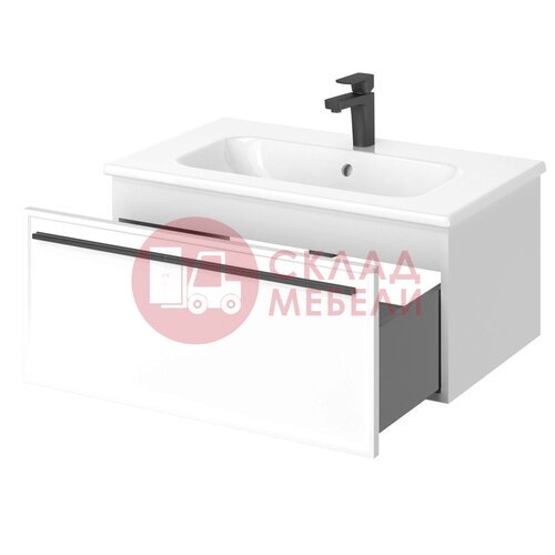  Тумба подвесная Нова 80/90/100 Bianco под раковину Avanti в Симферополе Крыму