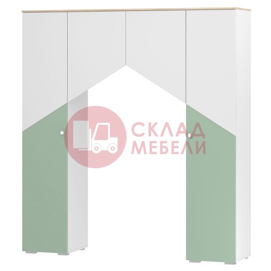  Шкаф комбинированный Банни ПМ SILVA 