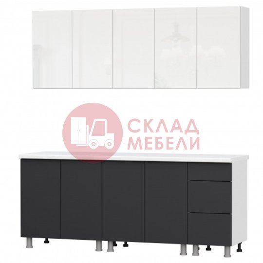  Кухня Модерн NEW 2м SV-Мебель 