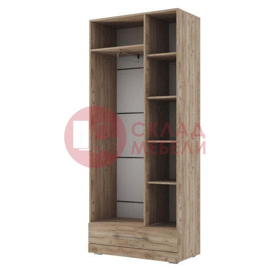  Шкаф комбинированный Ницца 2Д SV-Мебель 