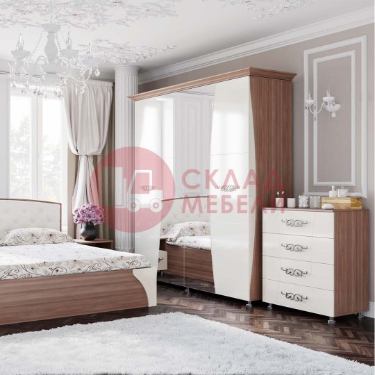  Шкаф комбинированный Лагуна 7 SV-Мебель 