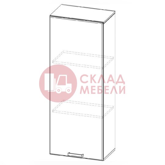  Пенал надстройка ПН500/912 296 Модерн SV-Мебель 