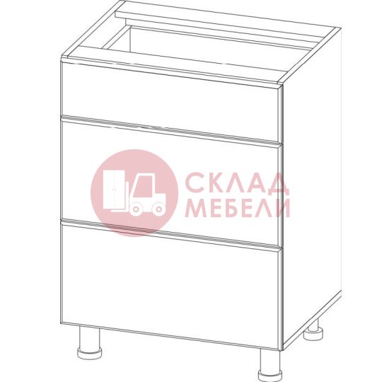  Стол рабочий С600я Бостон SV-Мебель 